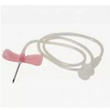 Szárnyastű steril Chirana 18 G rózsaszín Lejárati ideje : 2026.02 hó