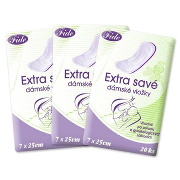 FIDE Szülés után tisztasági betét - extra nedvszívó, 20 db