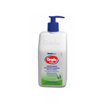 BRADOLIFE FERTŐTLENÍTŐ FOLYÉKONY SZAPPAN ALOE VERA 350ML BRADOLIFE FERTŐTLENÍTŐ FOLYÉKONY SZAPPAN ALOE VERA 350ML
