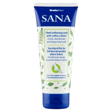 Sana sarokpuhító és bőrkeményedés elleni krém - 100 ml Sana sarokpuhító és bőrkeményedés elleni krém - 100 ml