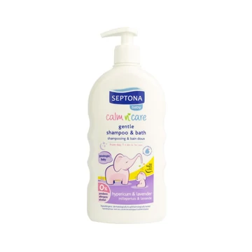 Septona Baby sampon és fürdető orbáncfű és levendula 500ml