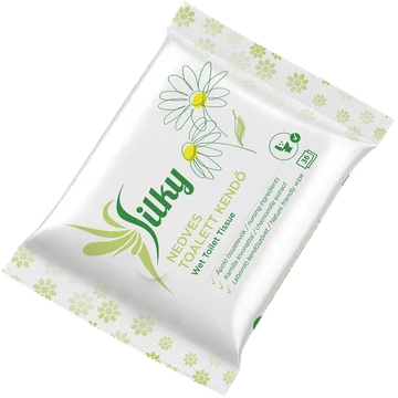 SILKY TOILET NEDVES TÖRLŐKENDŐ 36X