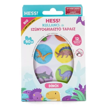 Elysium kullancs- és szúnyogriasztó állatos tapasz enyhébb aromával (0-3 éves kor között) - 60 db - Dínós