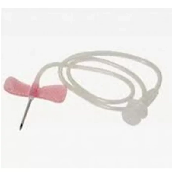 Szárnyastű steril Chirana 18 G rózsaszín Lejárati ideje : 2026.02 hó