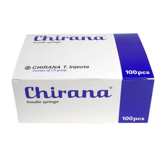 Fecskendők-2 r. Luer  Chirana 2ml,5ml,10ml, inzulinos 1ml - 2ml  100x