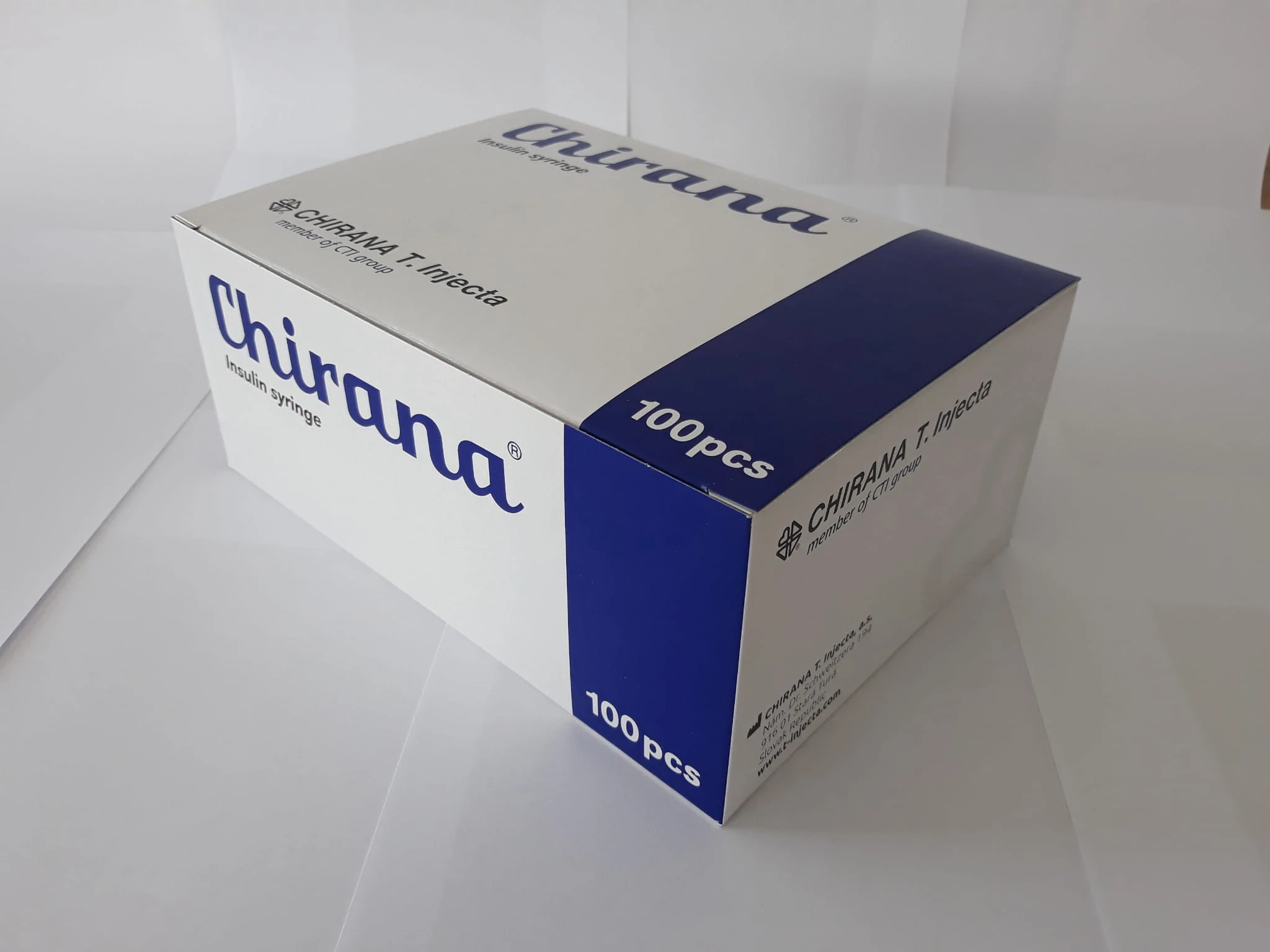 Fecskendők-2 r. Luer  Chirana 2ml,5ml,10ml, inzulinos 1ml - 2ml  100x